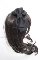 画像2: Enchantlic Enchantilly / ローズレースリボンカチューシャ  黒 Y-26-10-26-025-LO-AC-SZ-ZY (2)