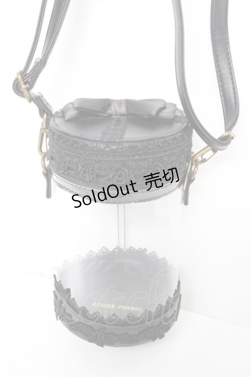 画像1: ATELIER PIERROT / “Throne” Doll Pouch  黒 Y-26-10-26-029-EL-BG-SZ-ZY (1)