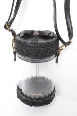 画像1: ATELIER PIERROT / “Throne” Doll Pouch  黒 Y-26-10-26-029-EL-BG-SZ-ZY (1)