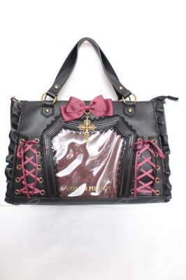 Preview of “Secret Reliquary” Lace-Up Bag  黒