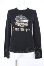 画像1: Jane Marple / ケーキプリントカットソー M 黒 Y-26-10-28-040-JM-TO-SZ-ZY (1)