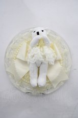 画像1: Angelic Pretty / くまちゃん折りたたみミラー/ノベルティ  イエロー Y-26-10-28-006-AP-ZA-SZ-ZY (1)