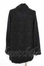 画像3: axes femme / ファー付きポケット付きカーディガン M 黒 Y-26-10-28-055-AX-TO-SZ-ZY (3)