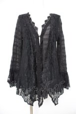 画像1: axes femme / レーストッパーカーデ M 黒 Y-26-10-28-060-AX-TO-SZ-ZY (1)