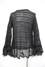 画像2: axes femme / レーストッパーカーデ M 黒 Y-26-10-28-060-AX-TO-SZ-ZY (2)