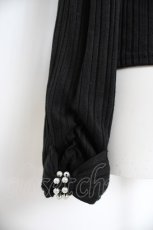 画像3: axes femme / チョーカーデザインリブカット M 黒 Y-26-10-28-071-AX-TO-SZ-ZY (3)