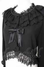 画像2: Vallee lys / Sugar Lace Ribbonボレロ  黒 Y-26-10-28-099-GO-TO-SZ-ZY (2)