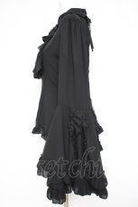 画像3: ATELIER PIERROT / Louise Jabot Blouse  黒 Y-26-10-28-103-EL-BL-SZ-ZY (3)