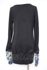 画像3: Qutie Frash / 袖ギャザーロングインナートップス  黒 Y-26-10-28-105-QU-TO-SZ-ZY (3)