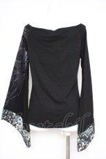 画像3: Qutie Frash / 着物袖トップス  黒 Y-26-10-28-111-QU-TO-SZ-ZY (3)