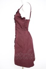 画像2: axes femme POETIQUE / セミタイトキャミワンピ M ワイン Y-26-10-28-122-AX-OP-SZ-ZY (2)