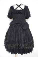 画像1: Vallee lys / Mellow Melody Dress  ブラック Y-26-10-28-144-GO-OP-SZ-ZY (1)