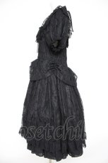 画像3: Vallee lys / Mellow Melody Dress  ブラック Y-26-10-28-144-GO-OP-SZ-ZY (3)