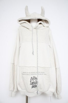 Preview of DEVIL HOODIE  生成り