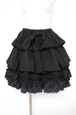 Preview of Melty Ribbon Tier Skirt  黒