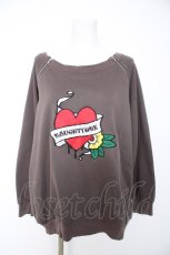 画像1: WORLD WIDE LOVE！(Rydia) / ハート刺繍スウェット  グレー Y-26-10-29-058-PU-TO-AS-ZY (1)