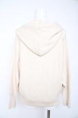 画像2: axes femme / ニットフードパーカー M 生成り Y-26-10-29-006-AX-TO-SZ-ZY (2)