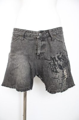 Preview of デニムショートパンツ  グレー
