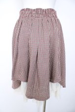 画像2: axes femme POETIQUE / イレヘムプチリボンスカート M ワイン Y-26-10-29-077-AX-SK-SZ-ZY (2)