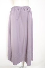 画像2: axes femme / サイドプリーツミディスカート m ラベンダー Y-26-10-29-100-AX-SK-SZ-ZY (2)