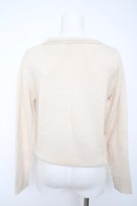 画像2: axes femme / パールボタンニットカーディガン M 生成り Y-26-10-29-031-AX-TO-SZ-ZY (2)
