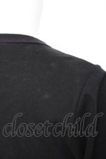 画像3: ALGONQUINS / ラメプリントTシャツ  黒 Y-26-10-29-044-AL-TS-AS-ZY (3)
