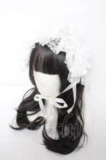 画像1: MARBLE / レースヘッドドレス  白 Y-26-10-31-012-GO-ZA-AS-ZY (1)