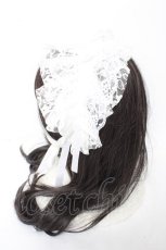 画像2: MARBLE / レースヘッドドレス  白 Y-26-10-31-012-GO-ZA-AS-ZY (2)