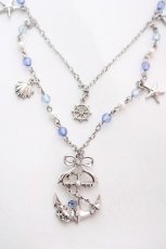 画像1: axes femme / フェミニンマリンネックレス  シルバー Y-26-10-31-003-AX-AC-SZ-ZY (1)