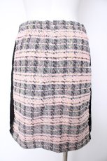 画像2: Swankiss / ラメ入ツイードスカート F ピンク×黒 Y-26-10-31-114-LO-SK-SZ-ZY (2)