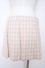 画像2: LIZ LISA / プリーツツイードスカート 0 ピンク Y-26-10-31-120-LO-SK-SZ-ZY (2)