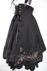 画像3: Amavel / Steampunk Gearレイヤードスカート  黒 Y-26-10-31-130-CA-SK-AS-ZY (3)