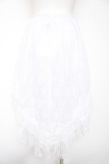 画像2: MARBLE / レーススカート  白 Y-26-10-31-131-GO-SK-AS-ZY (2)