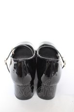 画像3: axes femme / パールバックルおでこパンプス M 黒 Y-26-10-31-019-AX-SH-SZ-ZY (3)