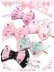 画像2: 【新品】ミニチュールリボンヘアピン(ピンクxブラック） HA_265_B141 (2)