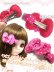 画像3: 【新品】ラブリードットヘアクリップ(ブルー） HA_250_B147 (3)