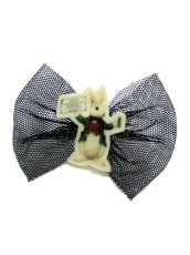 画像1: 【新品】アニマルワッペンリング(ウサギ/ブラック) k_rg_1206_83_b84【通信販売専用商品】 (1)