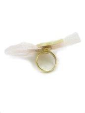 画像2: 【新品】アニマルワッペンリング(ウサギ/ピンク) k_rg_1206_84_b84【通信販売専用商品】 (2)