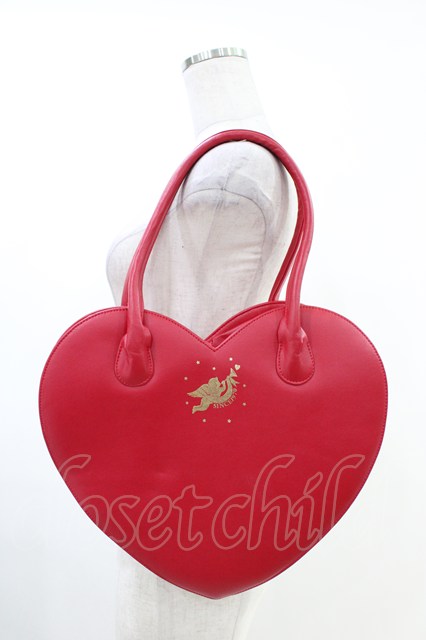 MILK / ハートバッグ レッド H-26-06-12-050-ML-BG-NS-ZH - closet 