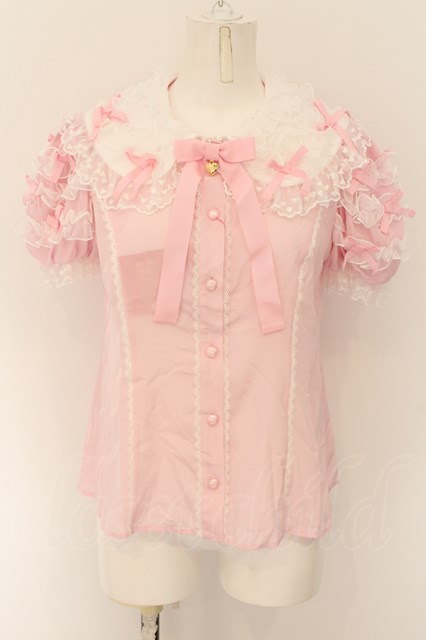 Angelic Pretty 半袖Tシャツ ピンク ANGELICPRETTY OnlineShop/ロリータファッション通販サイト