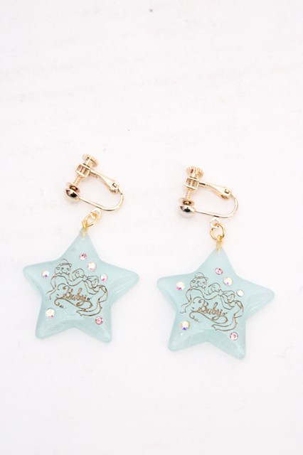 BABY,THE STARS SHINE BRIGHT / Kira Kira Halloweenイヤリング サックス O-26-03-13-1027-BA-BL-IG-OS