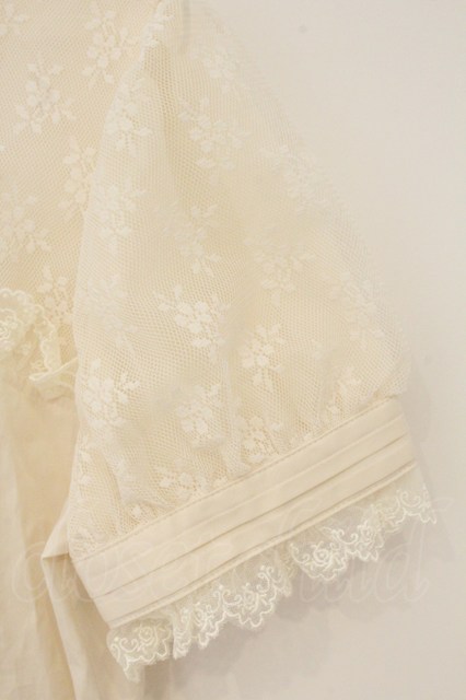Angelic Pretty / Romantic ビスチェ風半袖ブラウス アイボリー O-26
