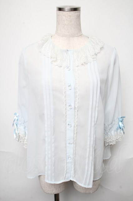 Angelic Pretty / Sanctuaryブラウス サックス S-25-05-31-019-AP-BL-AS-ZS