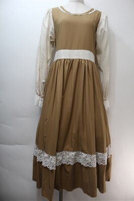 HirokoTokumine / ローズレースワンピース ベージュ S-25-10-27-017-LO-OP-AS-ZS