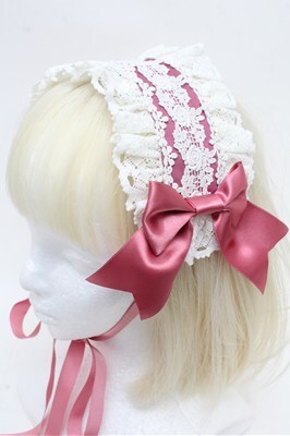 BABY,THE STARS SHINE BRIGHT / フローレンシアヘッドドレス ピンク S-26-03-10-008-BA-AC-TE-ZS