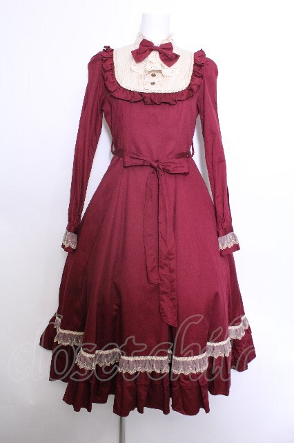 Victorian maiden / クラシカルドールロングドレス ボルドー S-26-05