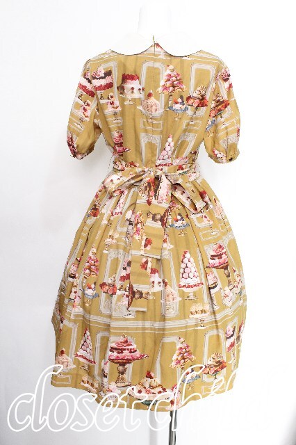 Jane Marple / Sweets In The Palaceのワンピース M マスタード S-26
