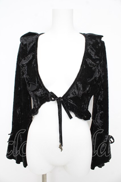 Ozz On / ベロアボレロ 黒 Y-26-02-09-107-OO-TO-SZ-ZY