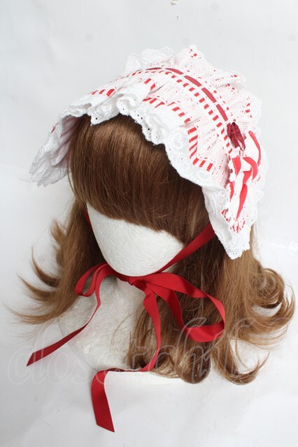 BABY, THE STARS SHINE BRIGHT / Patissiere Bonbon Ribbonヘッドドレス 赤 Y-26-03-12-048-BA-OP-SZ-ZY