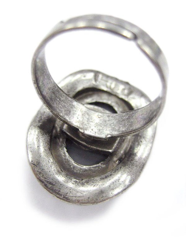 画像4: 【新品】ストーンリング・黒(Ring・Black) RG_178_B128【通信販売専用商品】 (4)